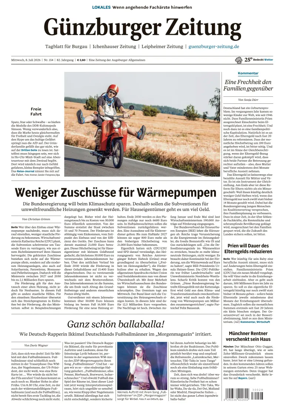 Cover of Guenzburger Zeitung