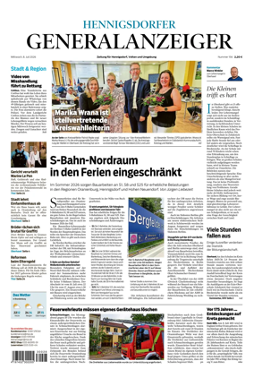 Cover of Hennigsdorfer Generalanzeiger