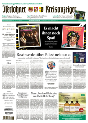Cover of Iserlohner Kreisanzeiger und Zeitung (Iserlohn)