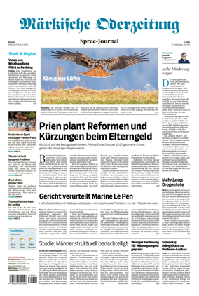 Cover of Markische Oderzeitung Erkner