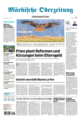 Cover of Markische Oderzeitung Oderland-Echo