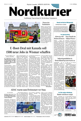 Cover of Muritz-Zeitung