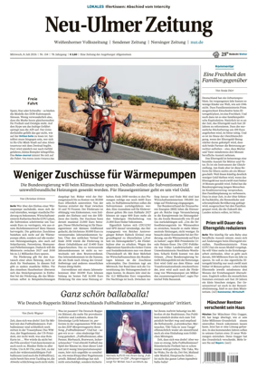 Cover of Neu-Ulmer Zeitung