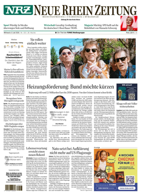 Cover of Neue Rhein Zeitung (Emmerich and Kleve)