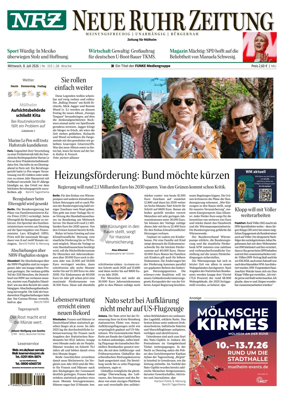 Cover of Neue Rhein Zeitung (Mulheim an der Ruhr)