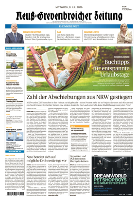 Cover of Neuss-Grevenbroicher Zeitung Neuss