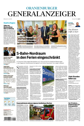 Cover of Oranienburger Generalanzeiger