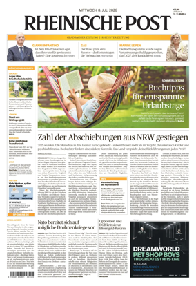Cover of Rheinische Post - Monchengladbach and Korschenbroich