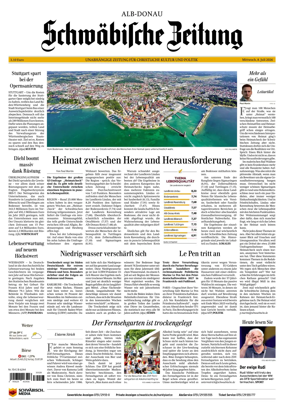 Cover of Schwabische Zeitung (Alb-Donau)