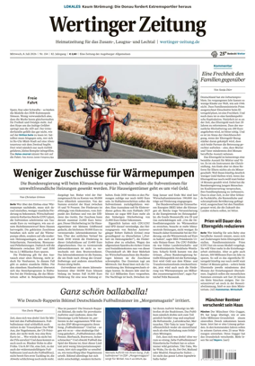 Cover of Wertinger Zeitung