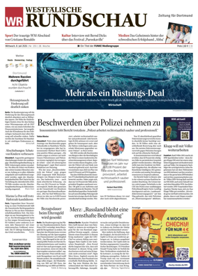 Cover of Westfalische Rundschau (Dortmund-Sud II)