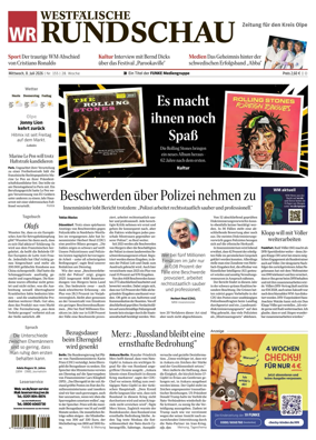 Cover of Westfalische Rundschau (Olpe)