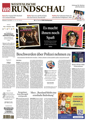 Cover of Westfalische Rundschau (Wetter)