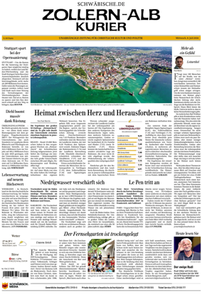 Cover of Zollern-Alb-Kurier (Balingen)