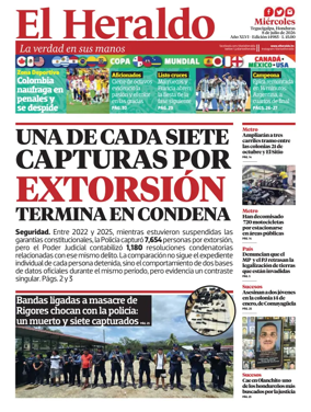 Cover of Diario El Heraldo