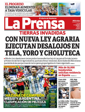 Cover of Diario La Prensa