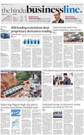 Cover of BusinessLine (Delhi)