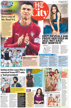 Cover of Hindustan Times (Chandigarh) - City