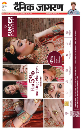 Cover of Dainik Jagran - Chandigarh