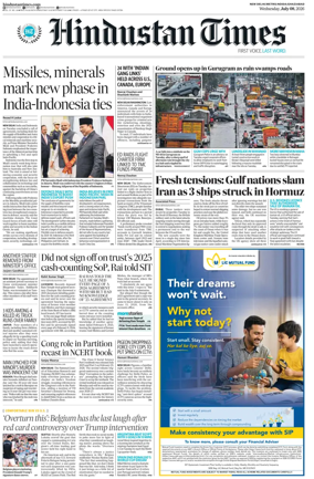 Cover of Hindustan Times ST (Noida)
