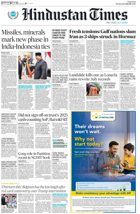 Cover of Hindustan Times ST (Pune)