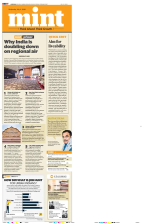 Cover of Mint Ahmedabad