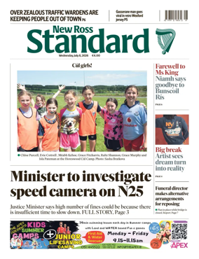 Cover of New Ross Standard