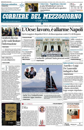 Cover of Corriere del Mezzogiorno (Campania)