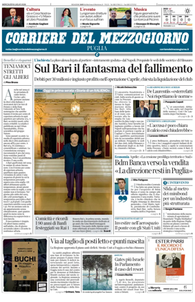 Cover of Corriere del Mezzogiorno (Puglia)
