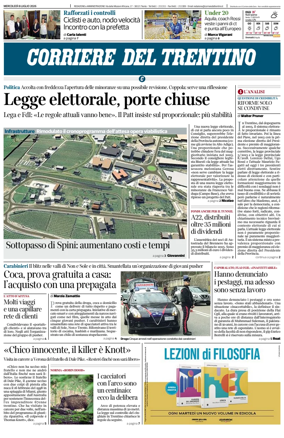 Cover of Corriere del Trentino