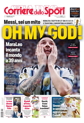 Cover of Corriere dello Sport (Lombardia)