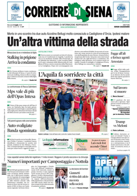 Cover of Corriere di Siena