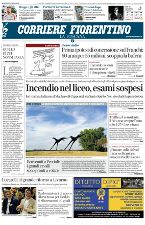 Cover of Corriere Fiorentino