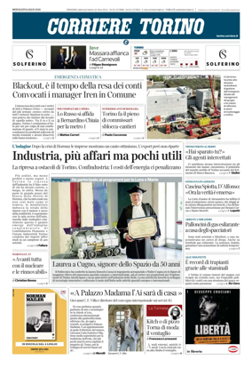 Cover of Corriere Torino