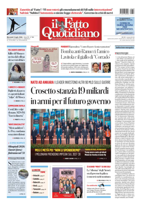 Cover of Il Fatto Quotidiano