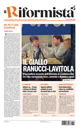 Cover of Il Riformista (Italy)