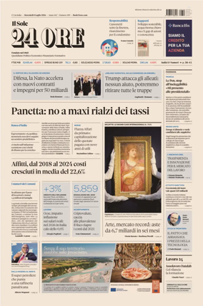 Cover of Il Sole 24 Ore
