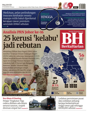 Cover of Berita Harian