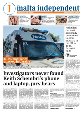 Cover of Malta Independent