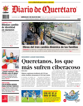 Cover of Diario de Queretaro