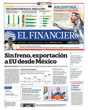 Cover of El Financiero