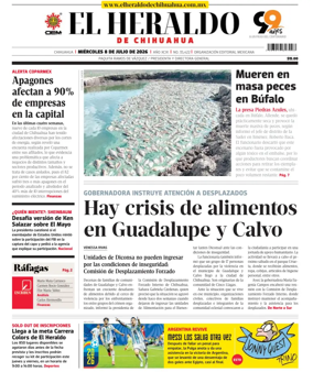 Cover of El Heraldo de Chihuahua