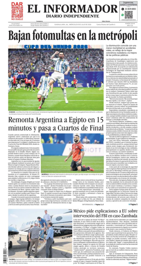 Cover of El Informador