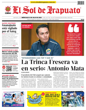 Cover of El Sol de Irapuato