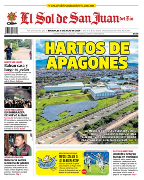 Cover of El Sol de San Juan del Rio