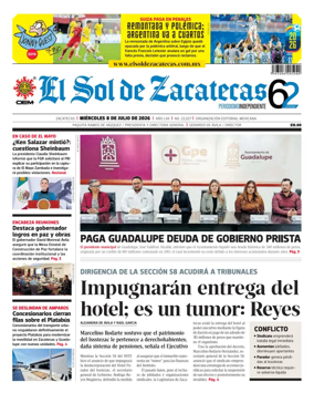 Cover of El Sol de Zacatecas