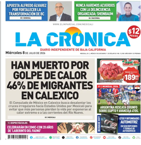 Cover of La Cronica