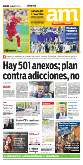 Cover of Periodico AM (Leon)