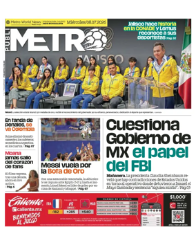 Cover of Publimetro Guadalajara