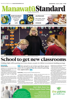 Cover of Manawatu Standard